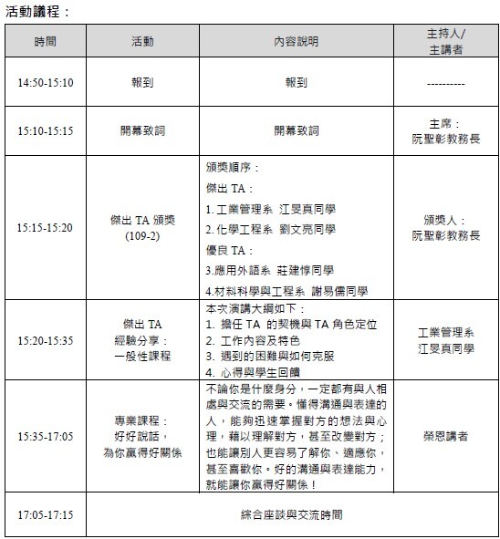 議程