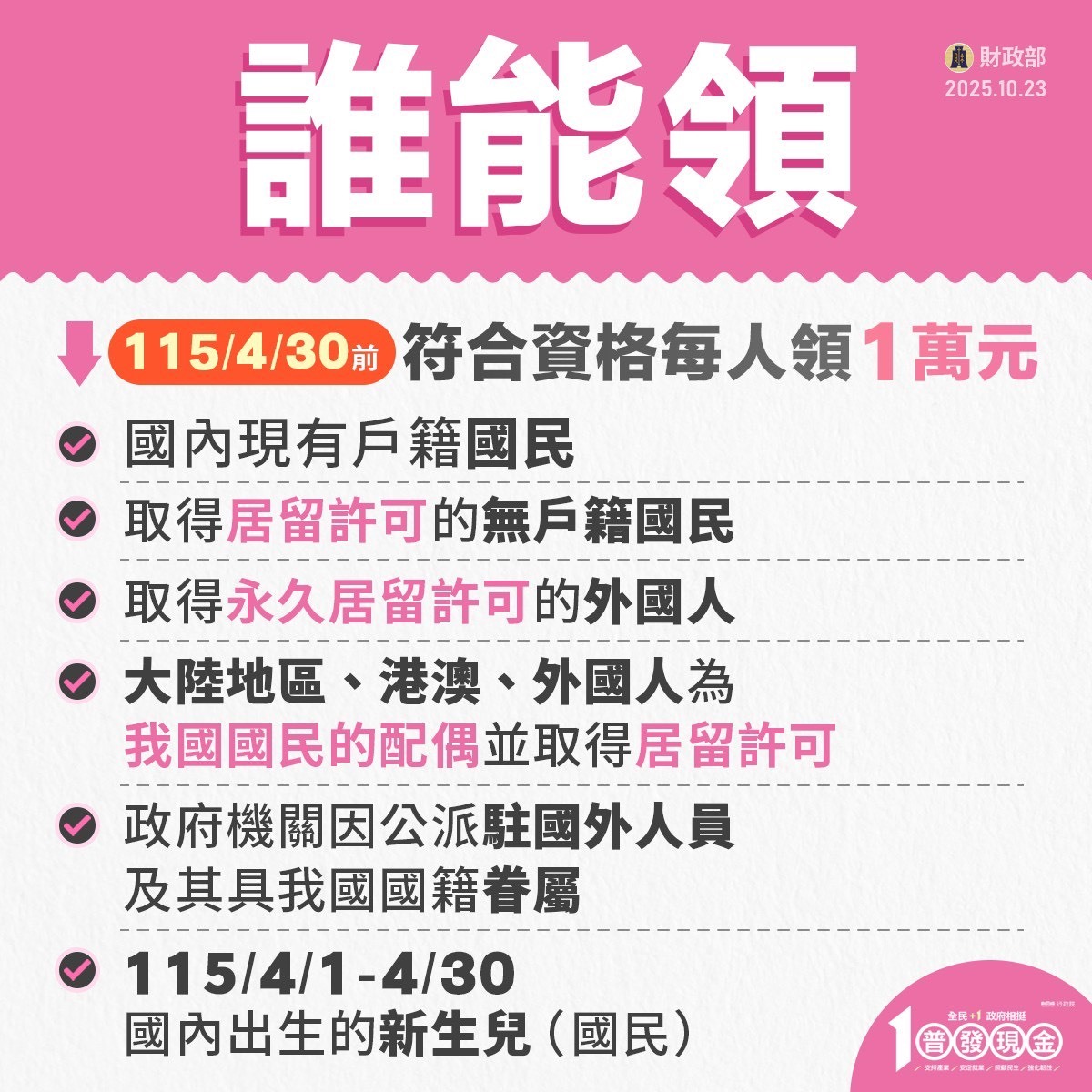 普發現金懶人包2