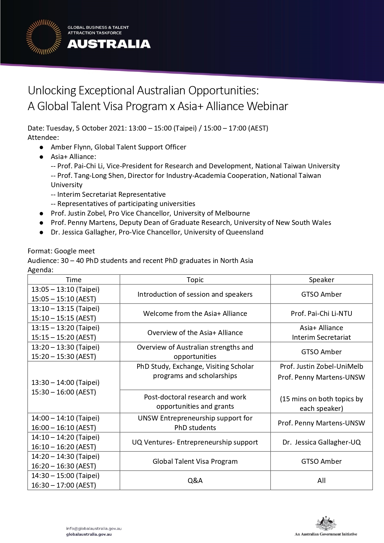 Unlocking Exceptional Australian Opportunities